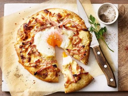 Pizza «Croque Madame»