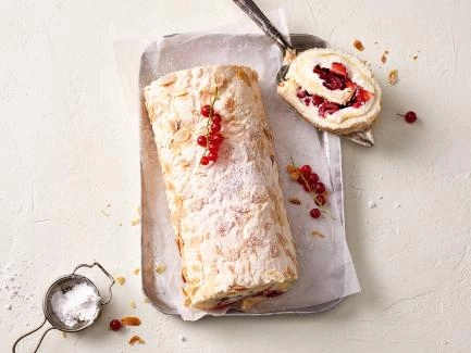 Meringue-Roulade